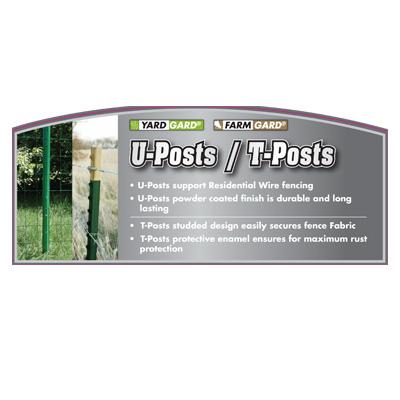 YDGard U-Post Head Sign