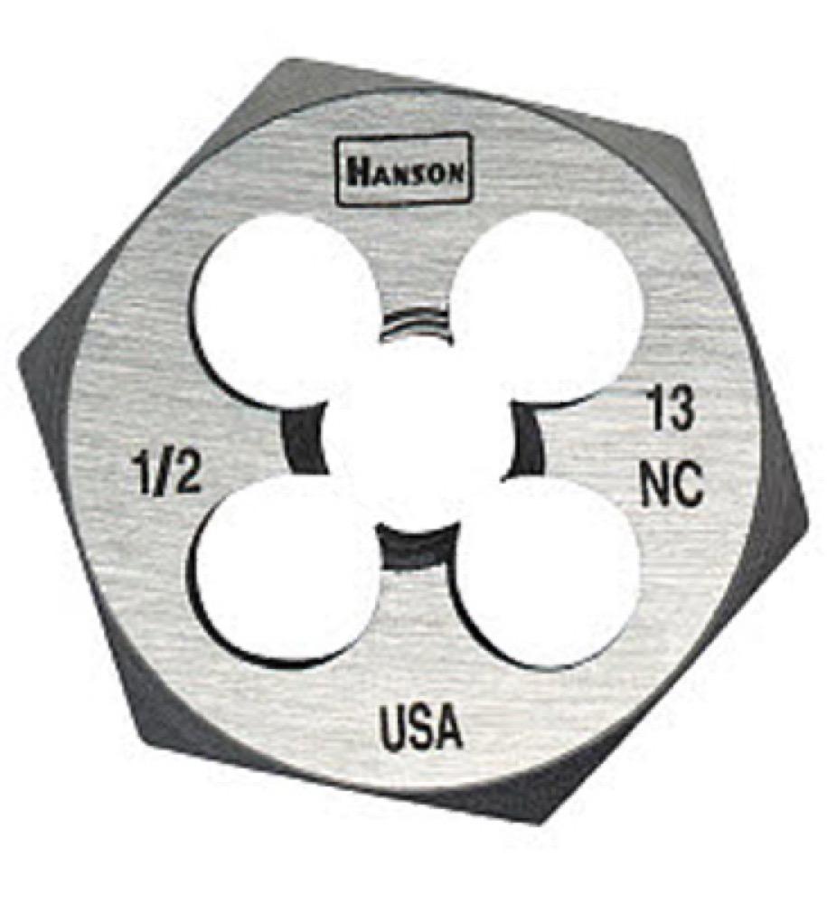 1/2"x13 NC Hex Die
