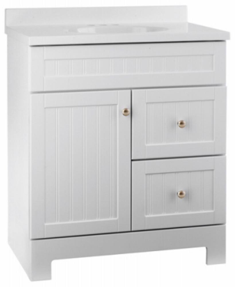 Edge 30" WHT Vanity