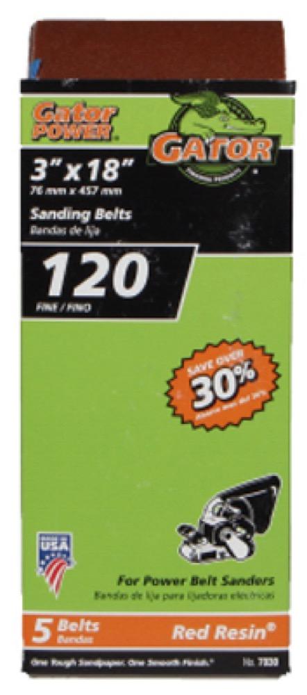 5PK 3x18 120G Sand Belt