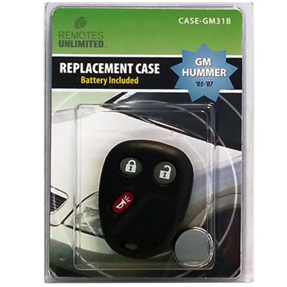 GM 3 Button Repl Case
