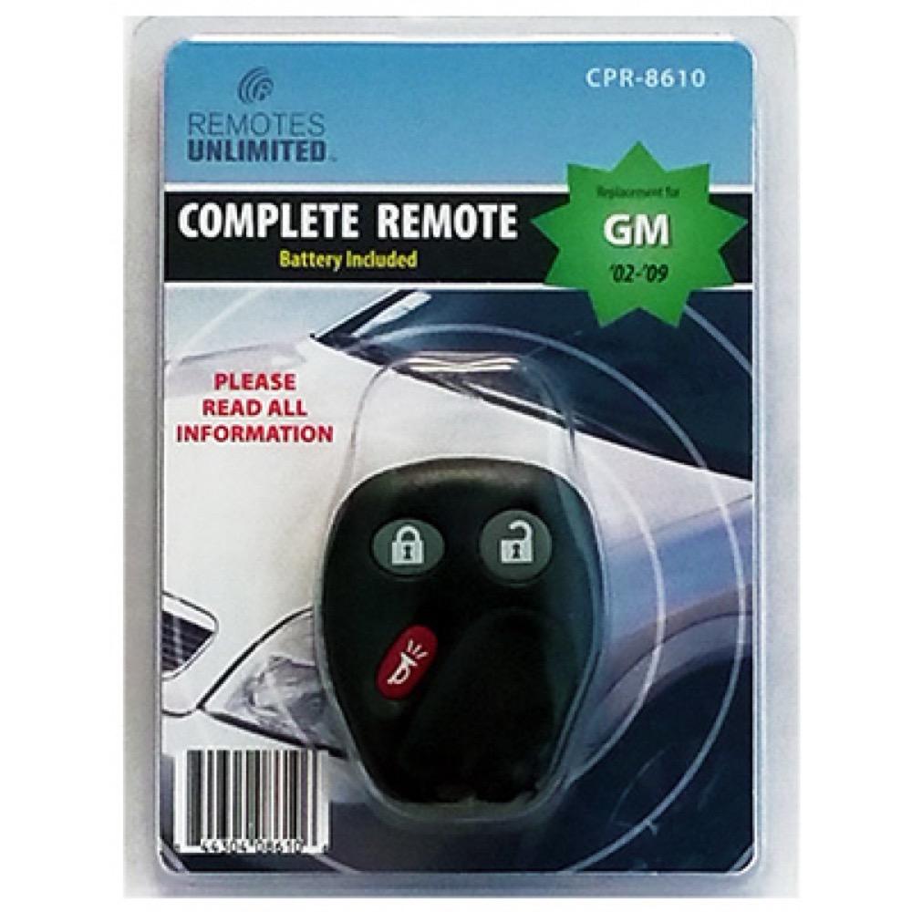 GM 3 Button Remote