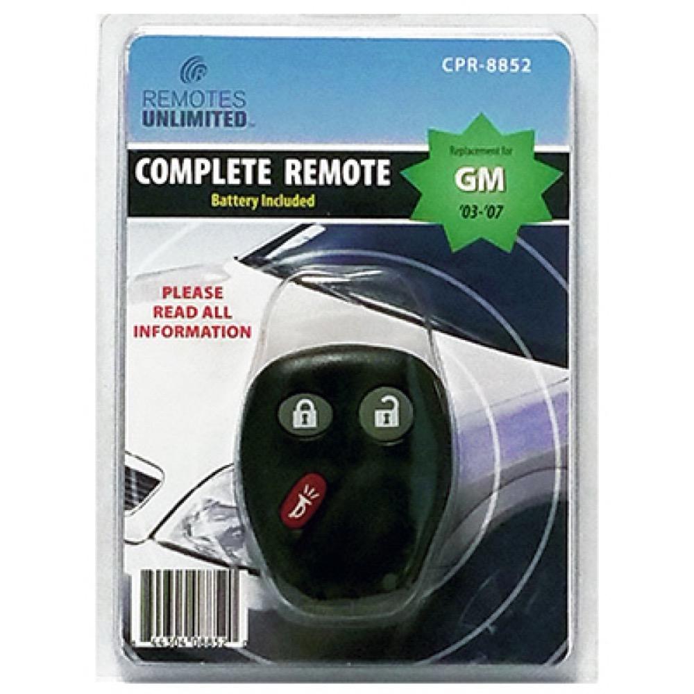 GM 3 Button Remote