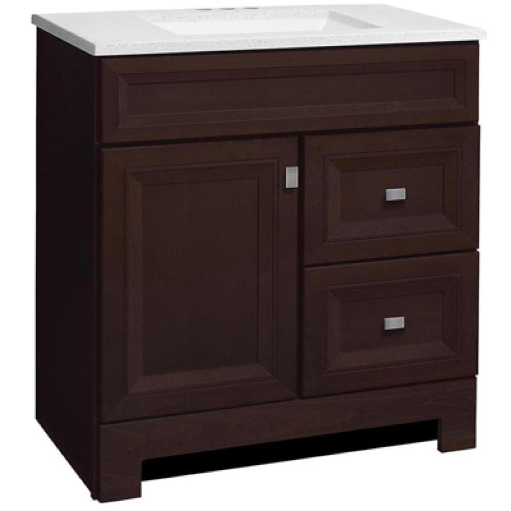 30" Cafe Vanity Combo