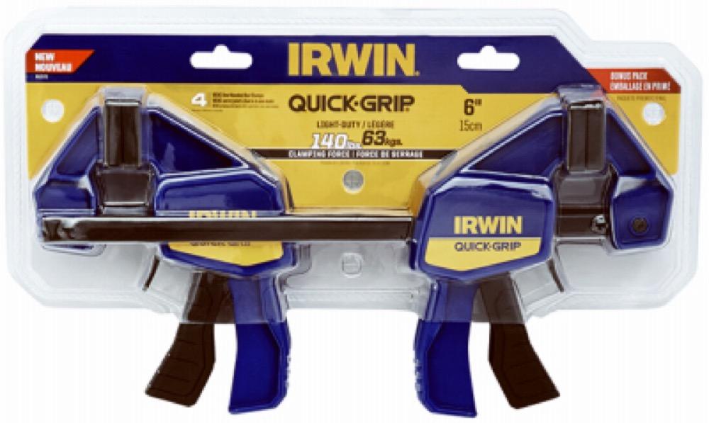 4PK 6"QuickGripBarClamp