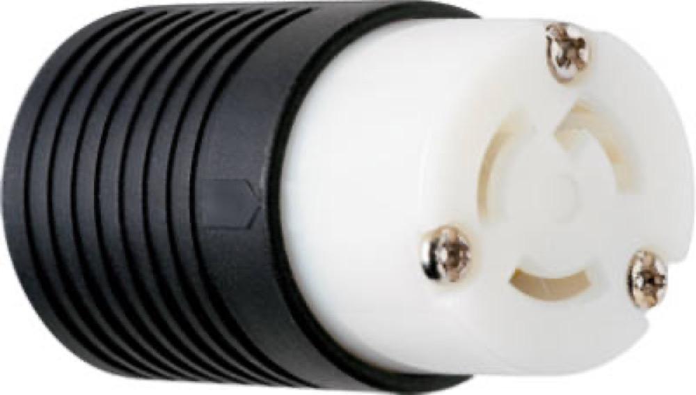 15A BLK Lock Connector