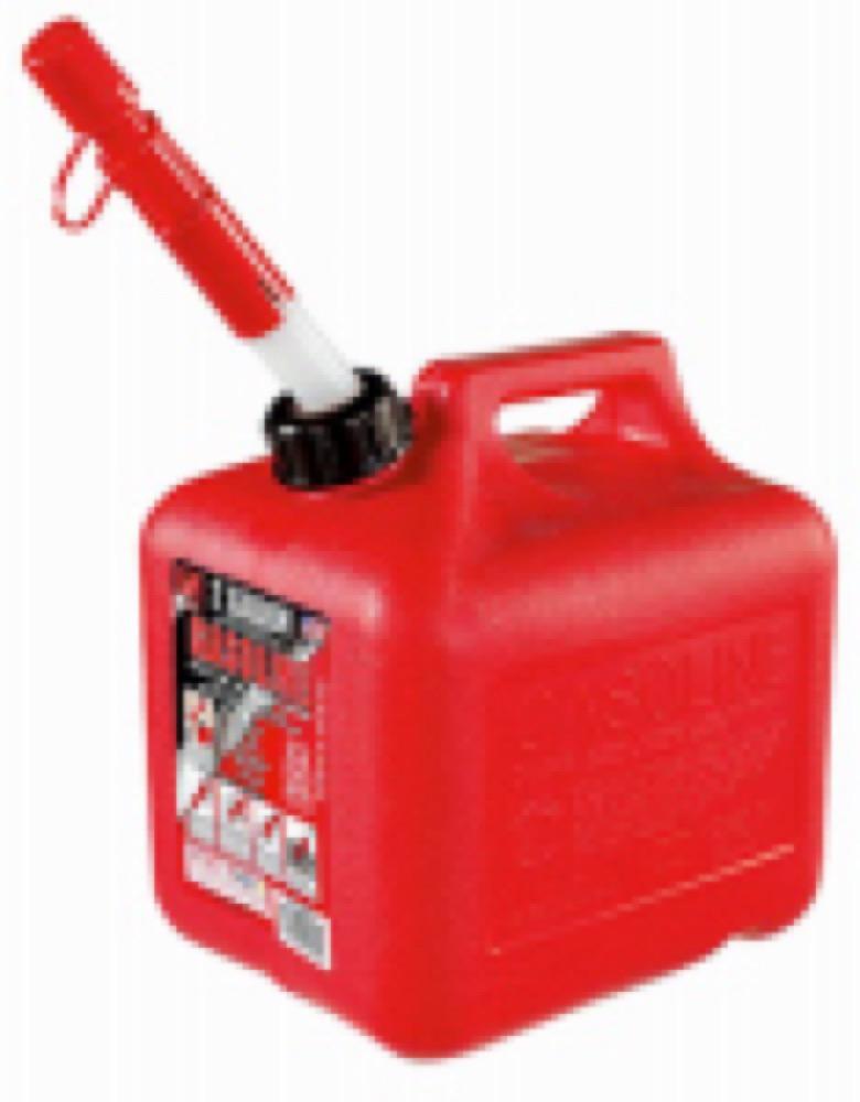 2GAL RED Poly Gas Can