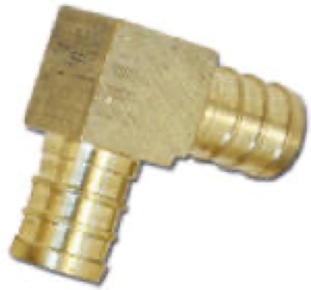 100PK 1/2"BRS Pex Elbow