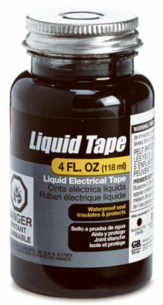 4OZ BLK LIQ Elec Tape