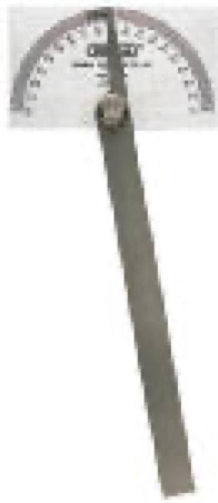6" ADJ STL Protractor