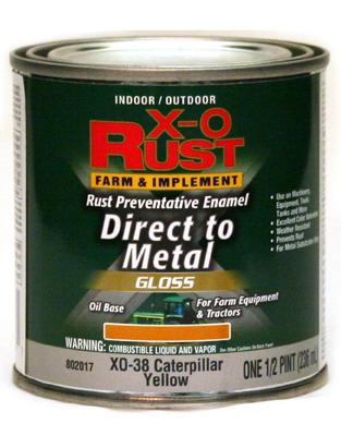 XO 1/2PT YEL Oil Enamel