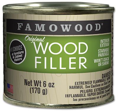 6OZ WHT Pine WD Filler