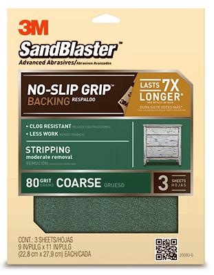 3PK 9x11 80G Sandpaper