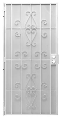 36" WHT STL Secur Door - 153338