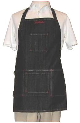 TV BLK Full Denim Apron