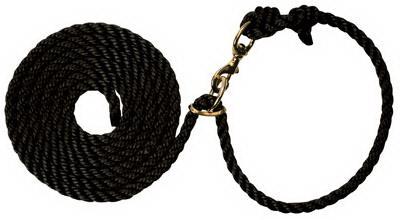 1/2x10 BLK Neck Rope