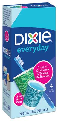 Dixie 200PK 3OZ Cup