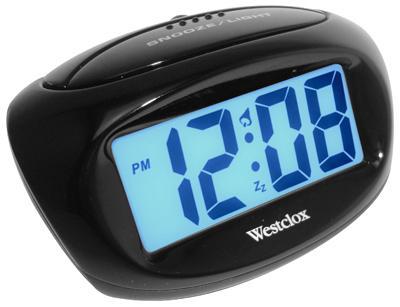 1" LCD Alarm Clock