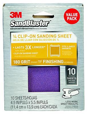 10PK 180G Sand Sheet