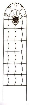 72x24Rust Aztec Trellis