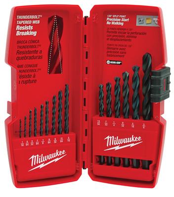 15PC BLK Drill Bit Set