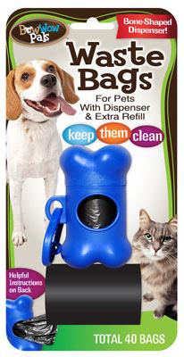 40CT Bow Wow Waste Bag