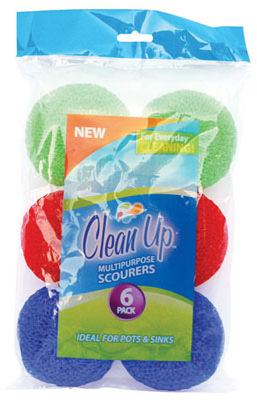 6PK AP Scourer Pad