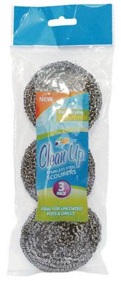 3 PK SS Scourer