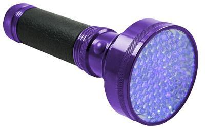 100LED BLK Flashlight
