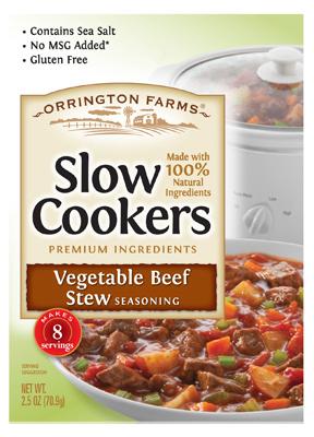 Vegetable Beef Stew Mix