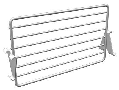 3"x6" Cross Bin Divider