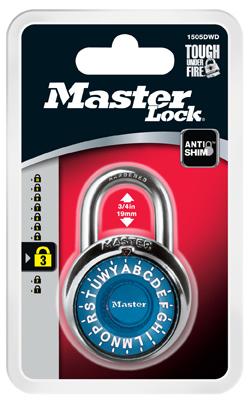 Comb Padlock ASSTD