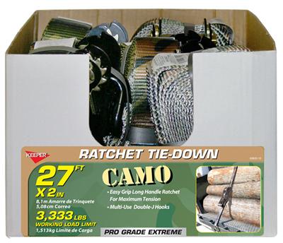 2x27Camo Ratch Tie Down