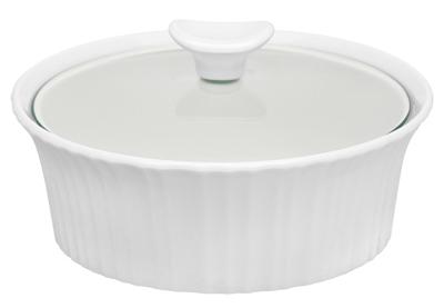 1.5QT WHT RND Casserole