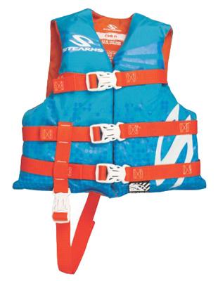 Child BLU/ORG Vest