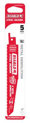 5PK 6"8/10T Recip Blade