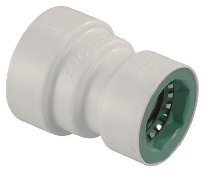 1x3/4PVC Red Coupling