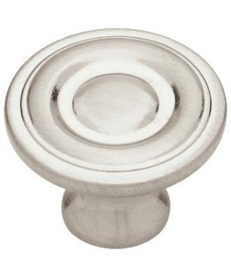 10PK 1-1/4" NI RND Knob