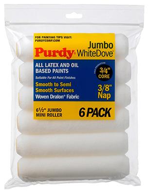 6PK 6.5x3/8 Roll Cover