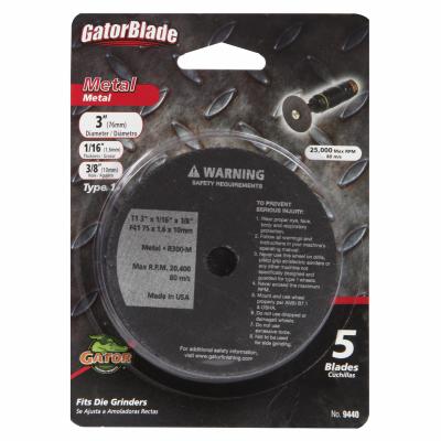 5PK3x1/16x3/8 MTL Blade