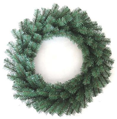 HW24" Un-Lit Art Wreath