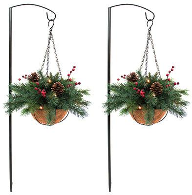 HW 2PK 13" Hang Basket
