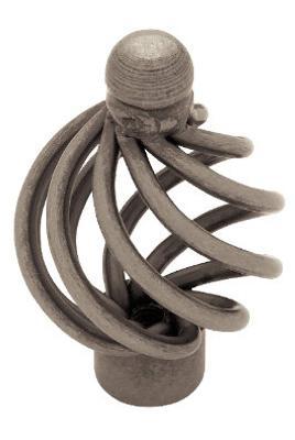 1-3/8"Pewt SM Wire Knob