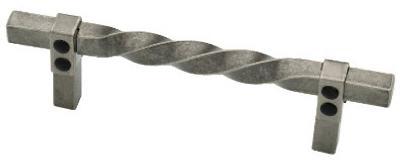 3-1/2" Pewter Twist Pul
