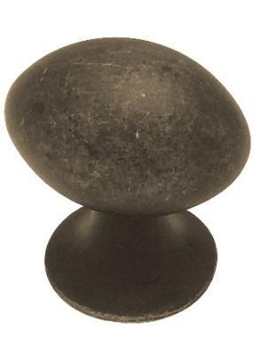 1" BRZ Football Knob