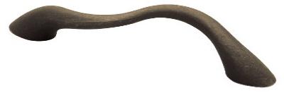 3-3/4" BRZ Wavy Pull