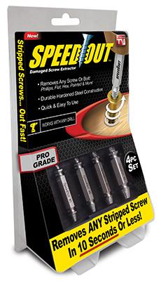 Speedout Screw Remover