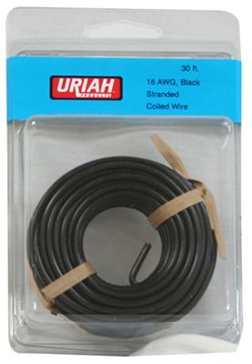 30' BLK 16AWG Prim Wire