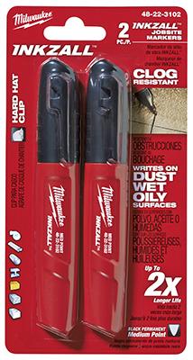 2PK BLK MED PT Marker