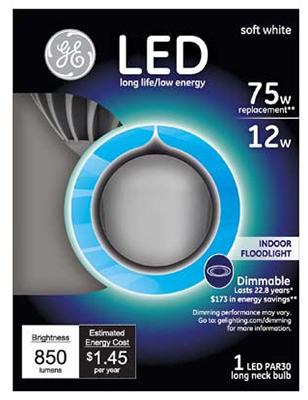 GE12W SW Par30 FLD Bulb - 183378